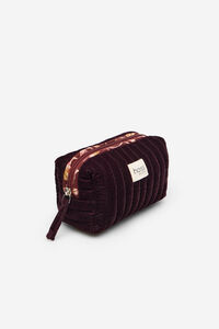 Hoss Intropia Lyssete. Necessaire de veludo acolchoado