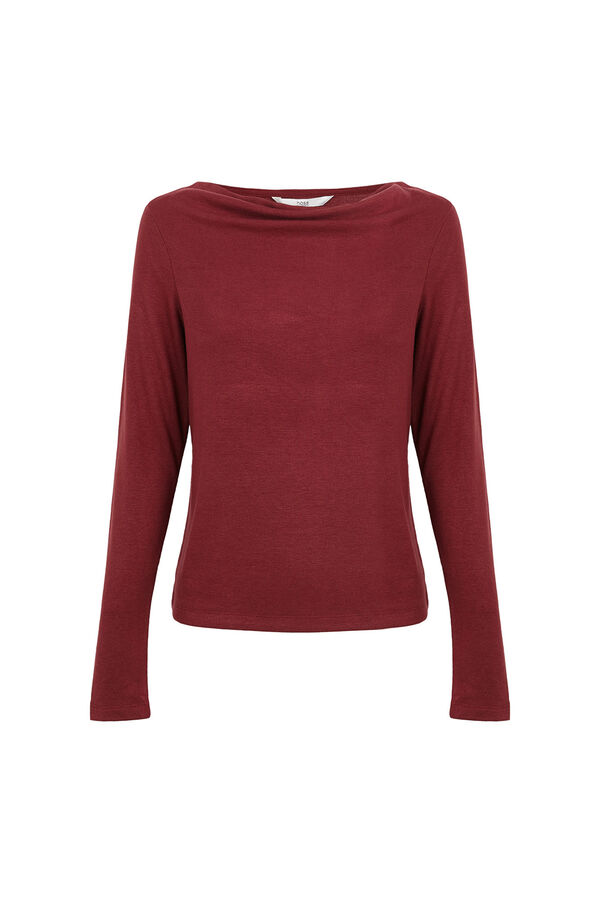 Hoss Intropia Mirta. T-shirt com decote drapeado Granada