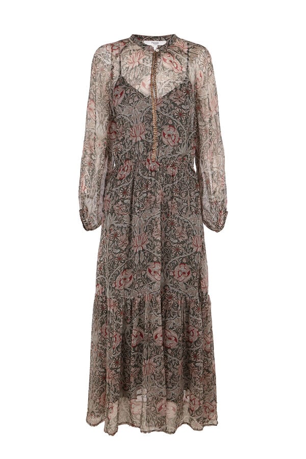 Hoss Intropia Aina. Vestido estampado Verde