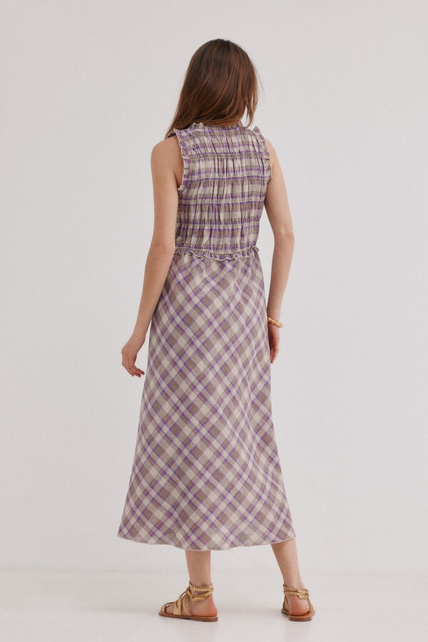 Hoss Intropia Ashley. Vestido xadrez Multicolorido