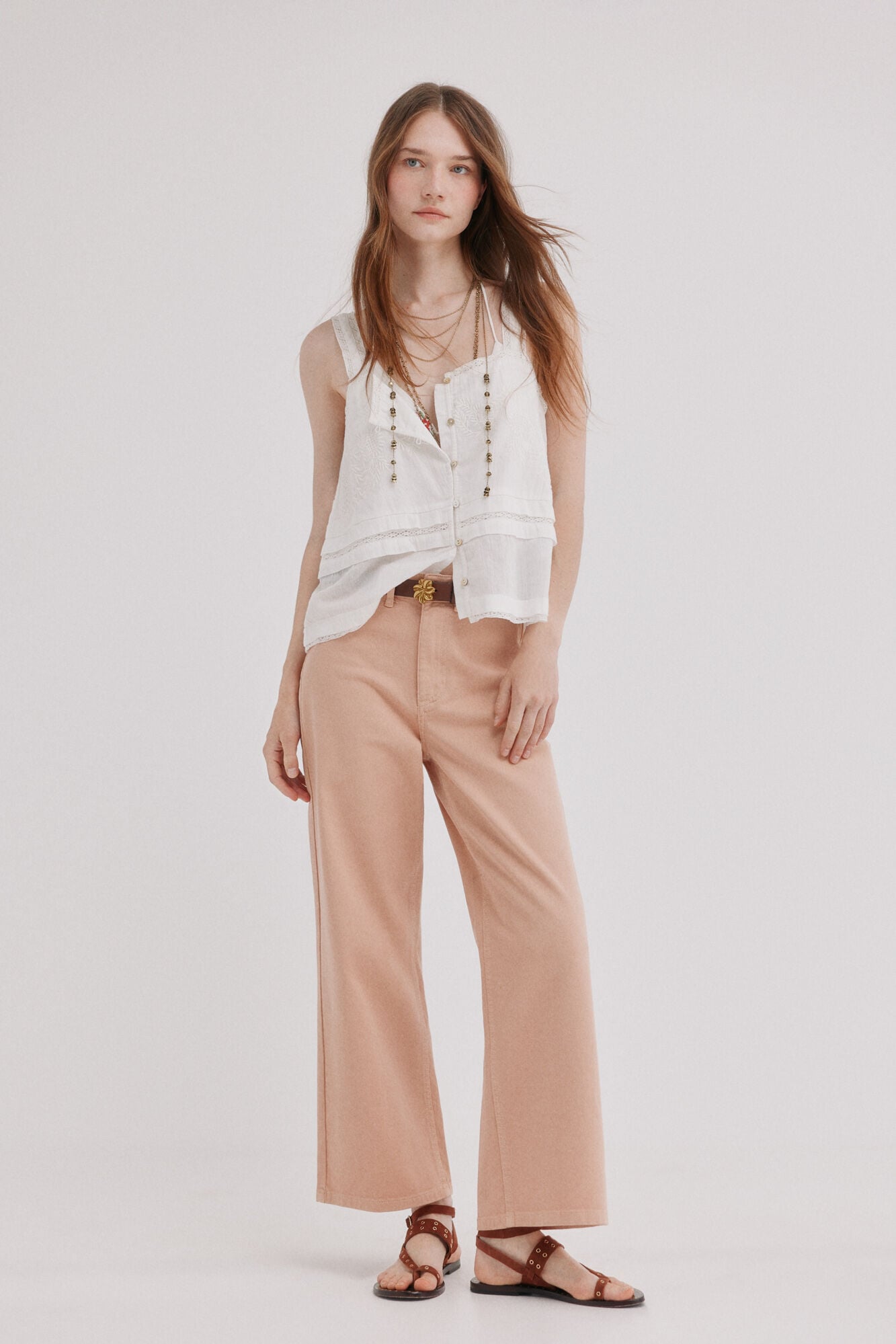 Hoss Intropia Camisa fluida Camelia