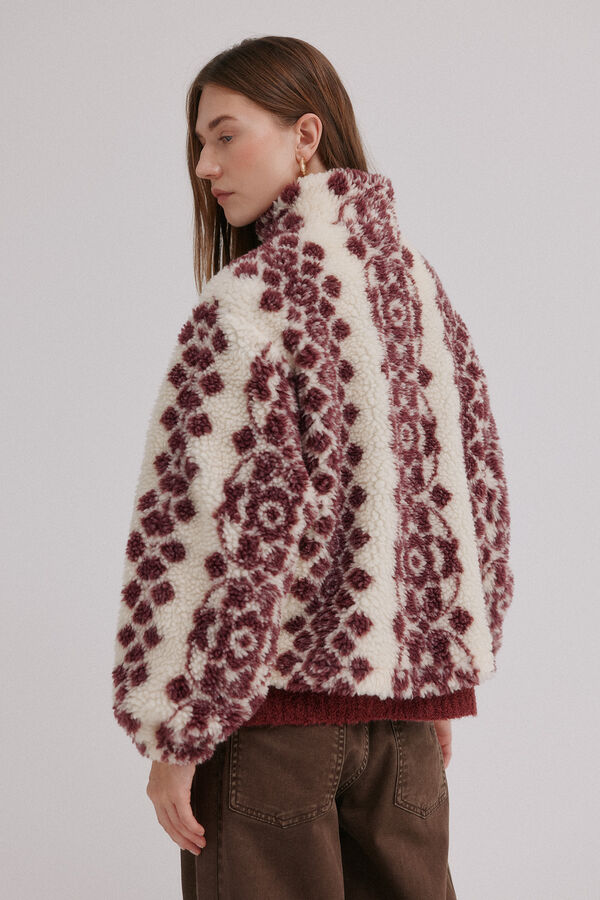 Hoss Intropia Dena. Desportiva estampado Ecru