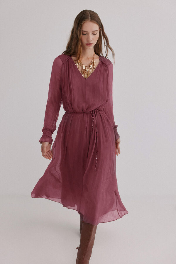 Hoss Intropia Alejandra. Vestido esvoaçante Subiu
