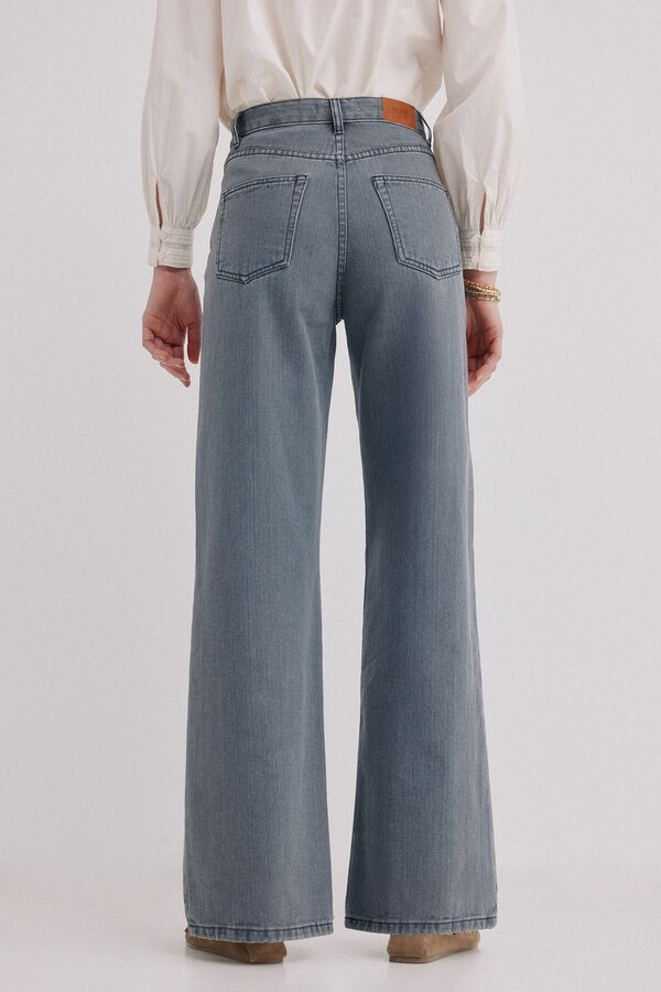 Hoss Intropia Bahiana. Jeans de perna larga Cinzento