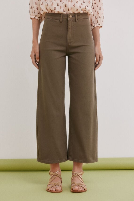 Belle. Jeans tiro alto