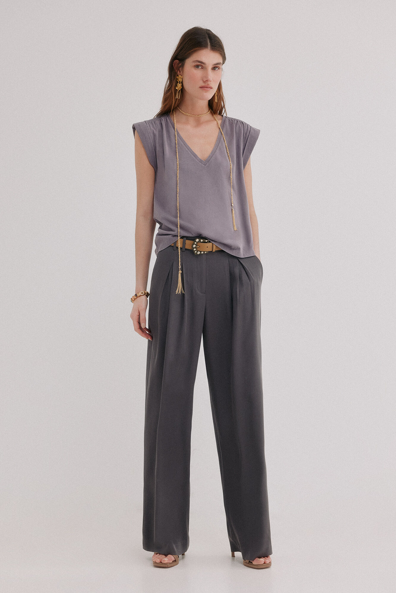 Hoss Intropia Mabel. T-shirt com aba