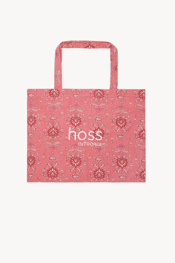 Hoss Intropia Dana. Bolso multifuncional estampado Ecru