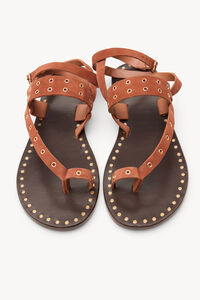 Hoss Intropia Miren. Sandalias de ante con tachas