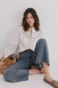 Hoss Intropia Catherine. Blusa rom&acirc;ntica