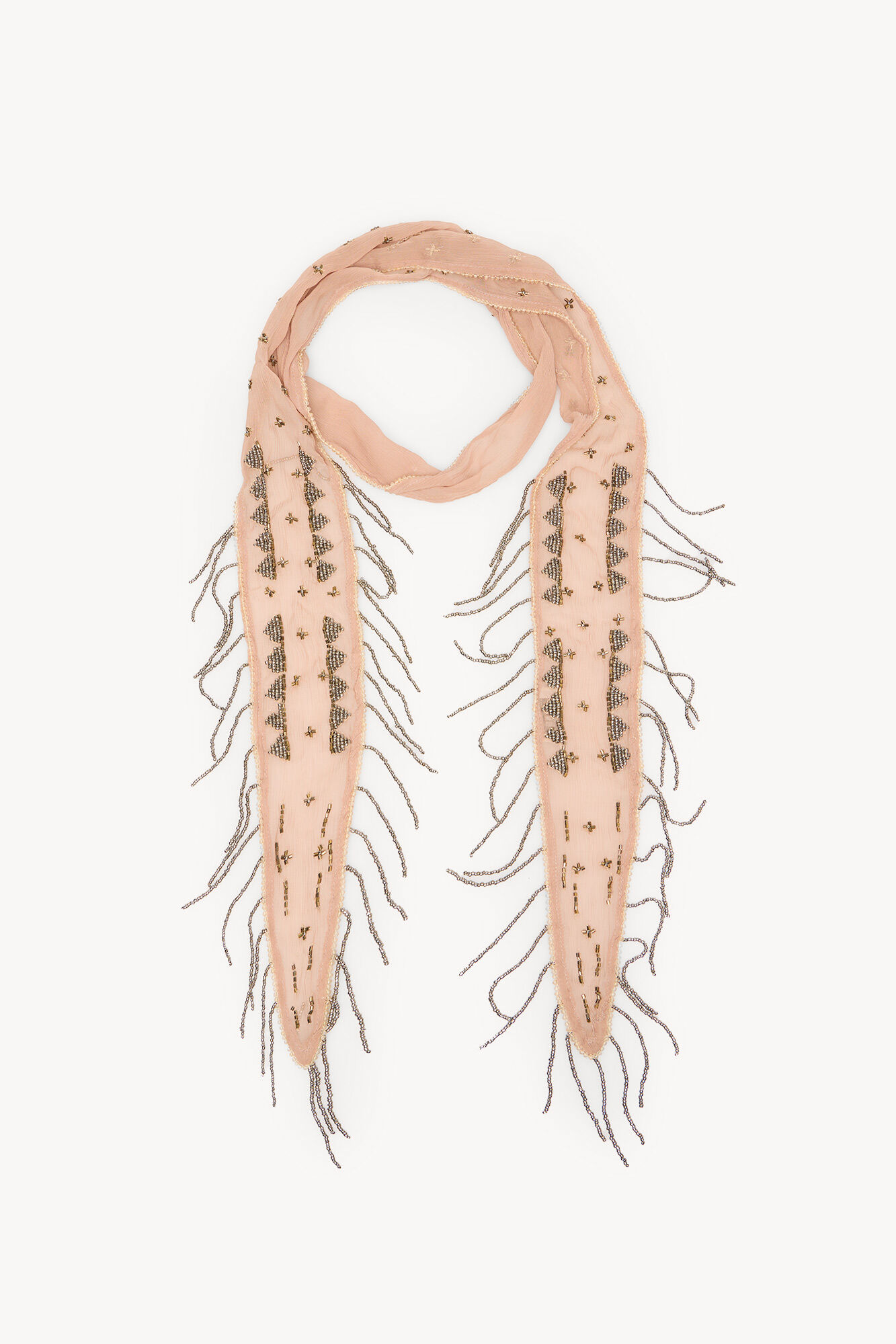 Hoss Intropia Noelia. Fular corbatero bordado