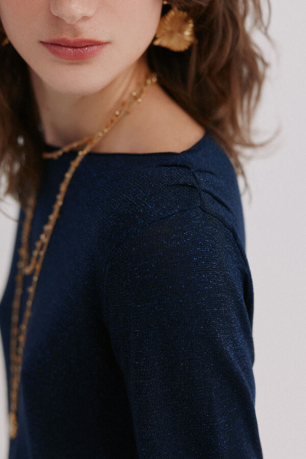 Hoss Intropia Ilda.. Camisola de l&uacute;rex Dourado