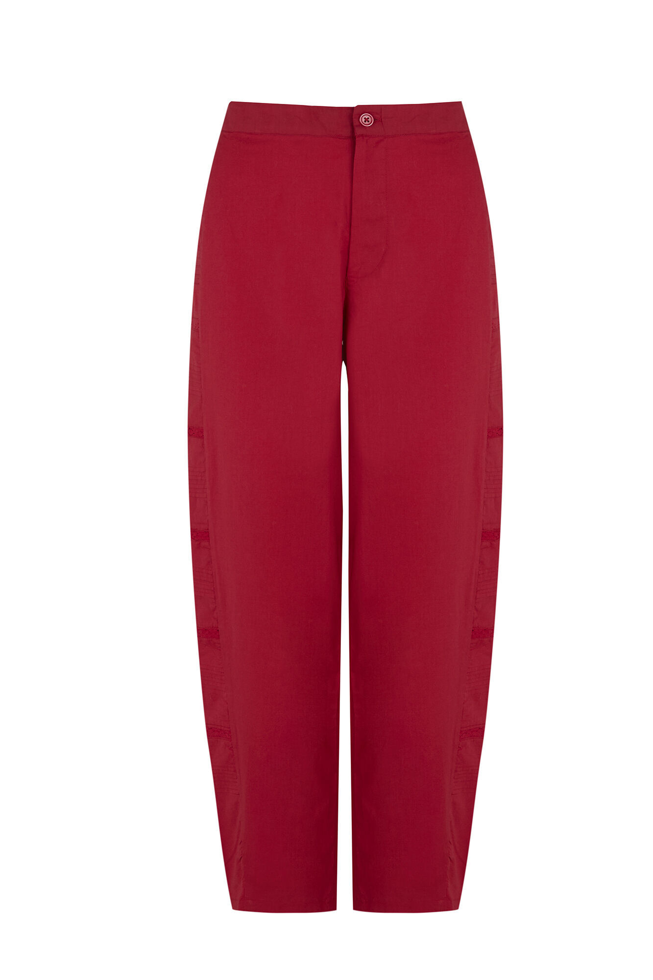 Hoss Intropia P&iacute;a. Cal&ccedil;a de cintura m&eacute;dia bordada