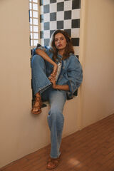 Hoss Intropia Briar. Jeans bordados Azul