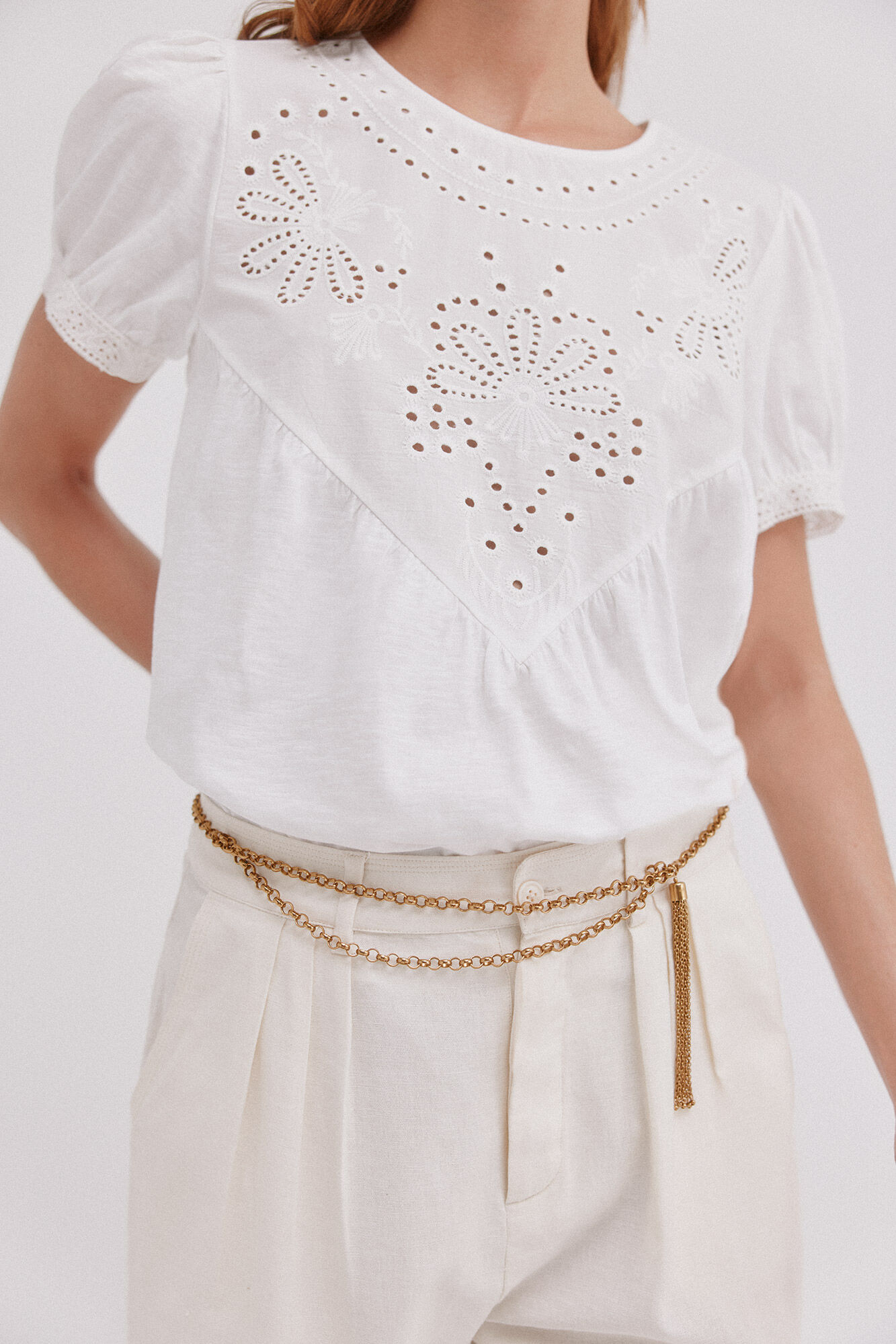 Hoss Intropia Mar&iacute;a. T-shirt rom&acirc;ntica