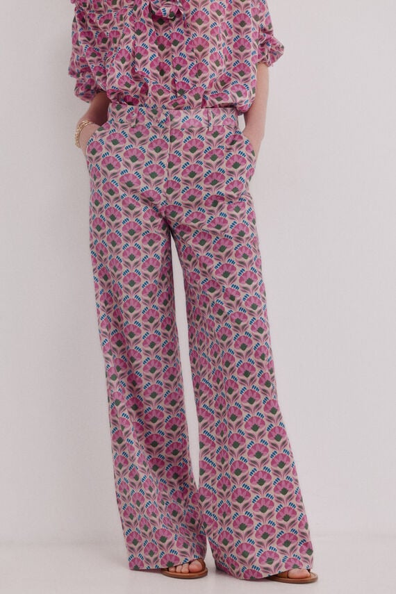 Persia. Pantalón floral