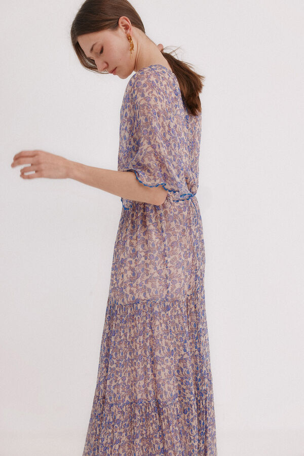 Hoss Intropia Amanda. Vestido floral Multicolorido