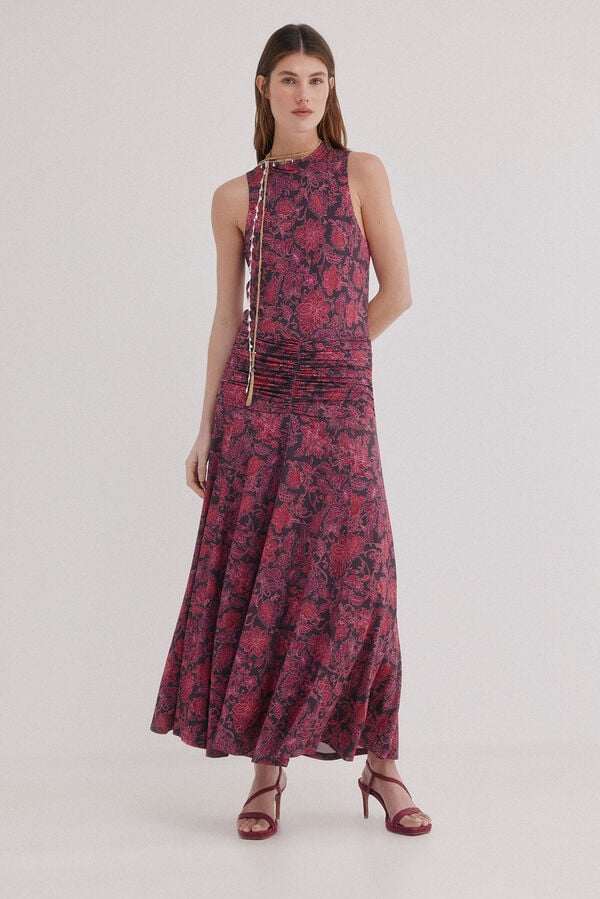 Hoss Intropia Alina. Vestido estampado Multicolorido