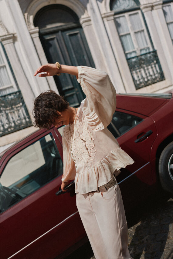 Ciane. Blusa romántica
