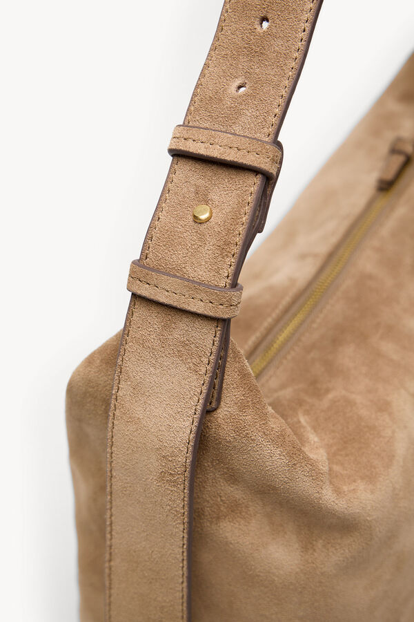 Hoss Intropia Natalia. Croute de camur&ccedil;a Castanho