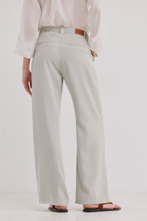 Hoss Intropia Bianca. Denim tencel Cinzento