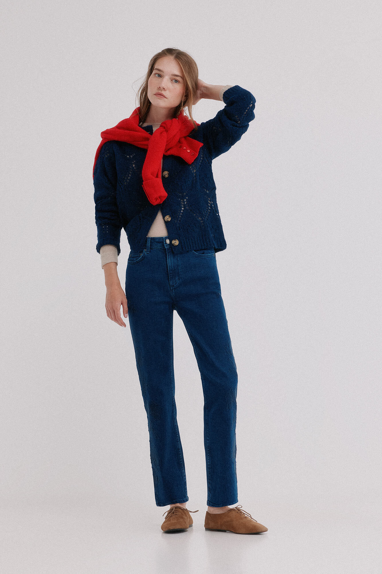 Hoss Intropia Bridgite. Jeans bootcut