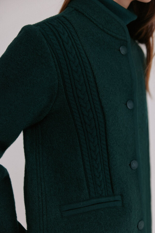 Hoss Intropia Flavia. Casaco austríaca Verde