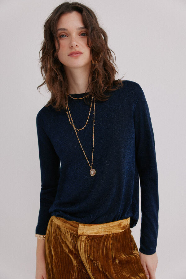 Hoss Intropia Ilda.. Camisola de l&uacute;rex Dourado