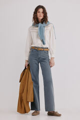 Hoss Intropia Bahiana. Jeans de perna larga Cinzento