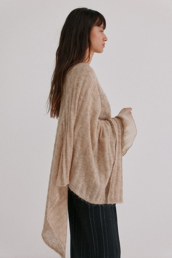 Hoss Intropia Näelle. Capa tricot Beige