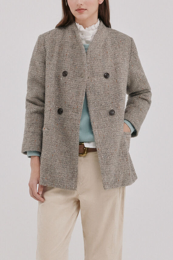 Fiane.Chaqueta espiga