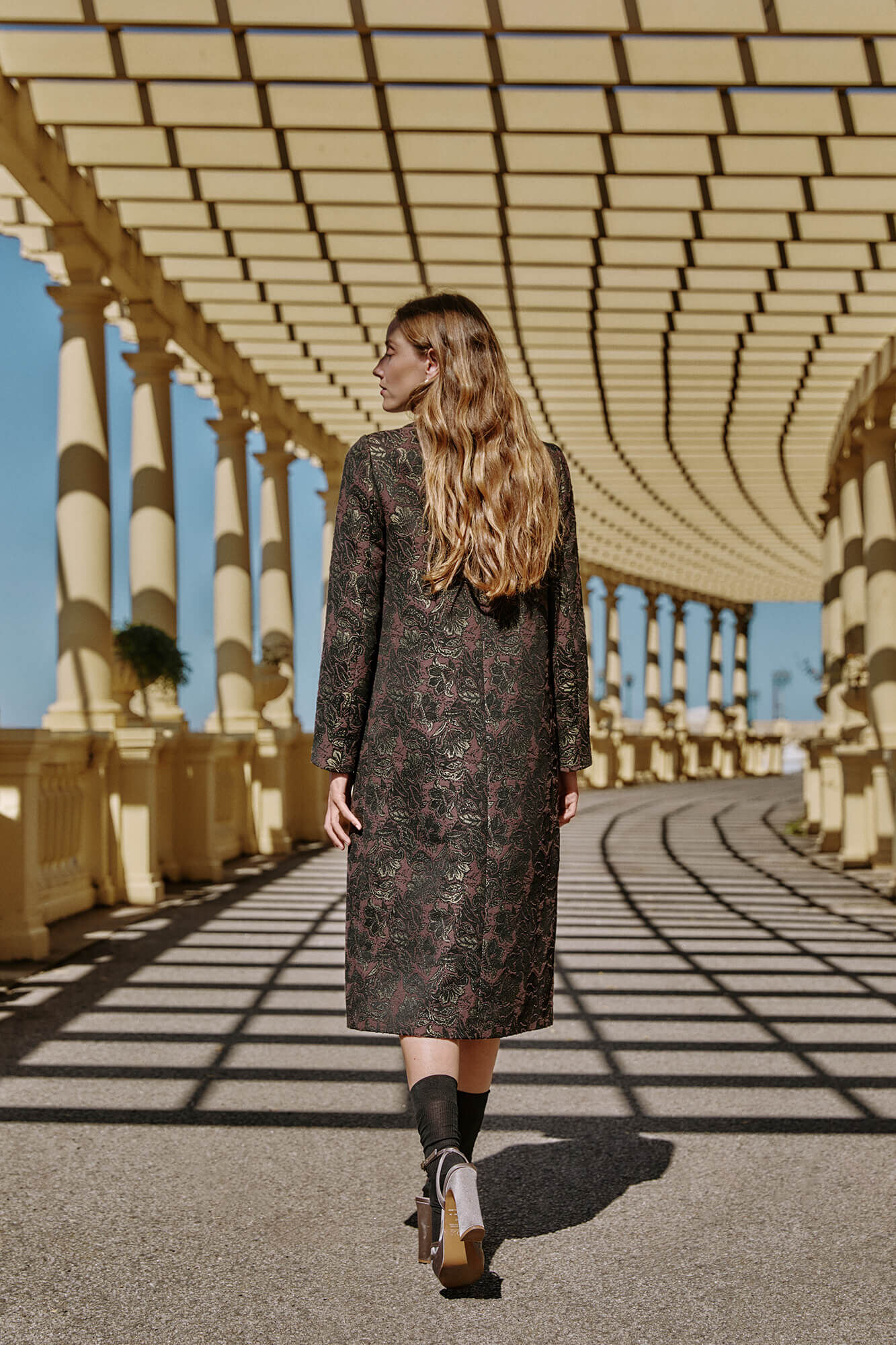 Hoss Intropia Fiorella. Levita jacquard