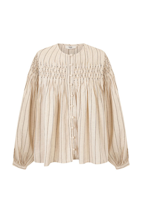 Hoss Intropia Cayetana. Blusa fluida Ecru
