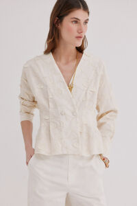 Hoss Intropia Gema. Blusa bordada