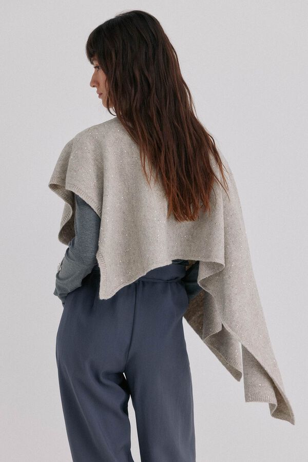 Hoss Intropia Nerea. Capa com lurex Verde