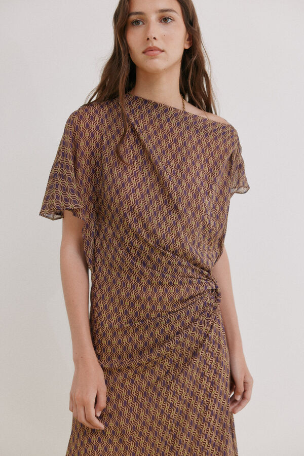 Hoss Intropia Am&eacute;lie. Vestido estampado Multicolorido