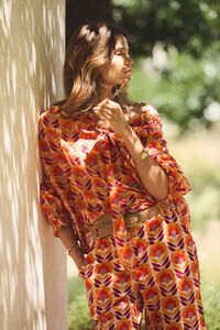 Hoss Intropia Candela. Blusa com laçada