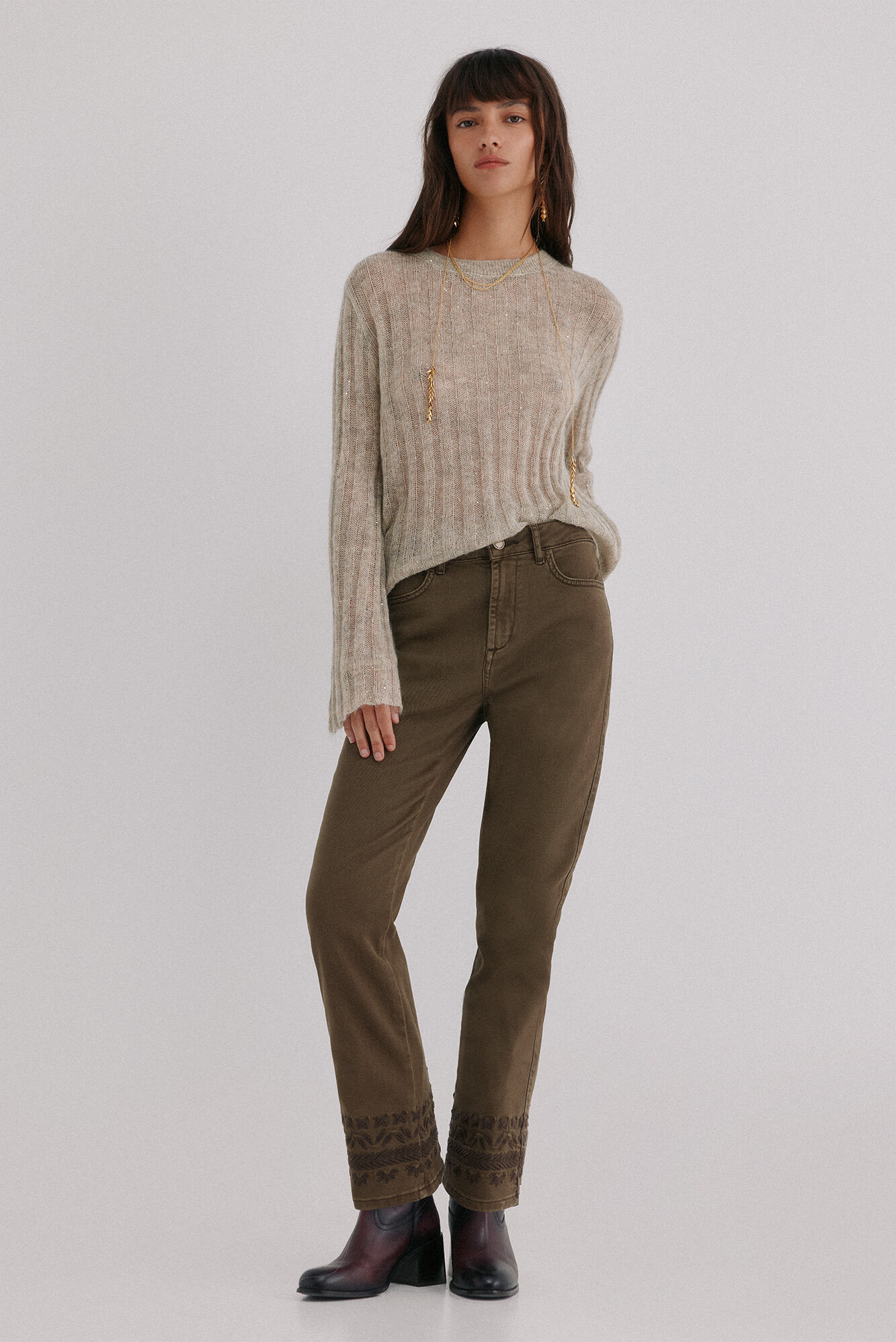 Hoss Intropia Basel. Cal&ccedil;a jeans bootcut