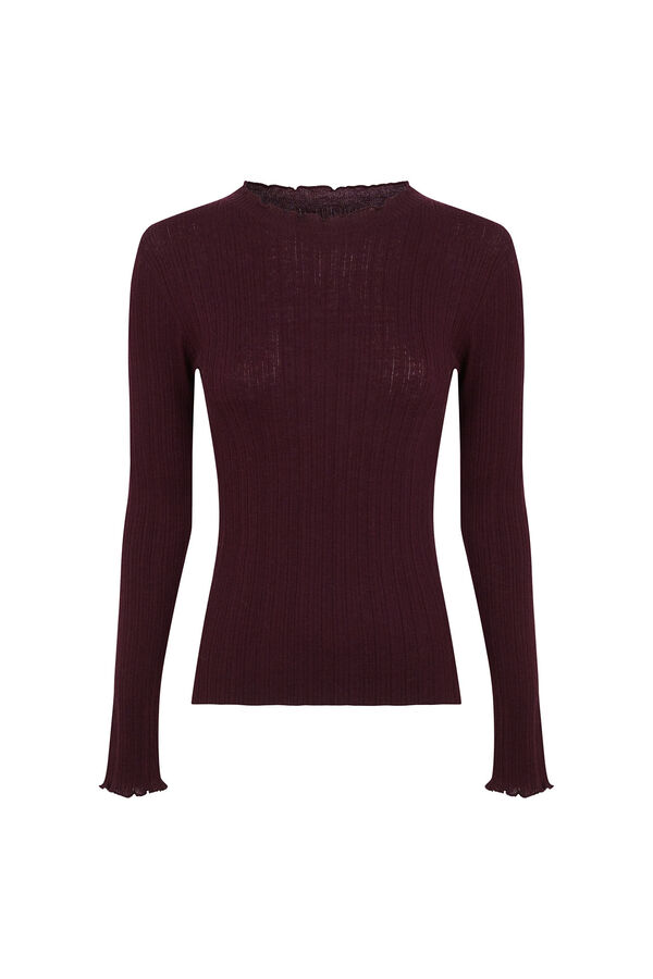 Hoss Intropia Nidia. Top com detalhe de ondas Granada