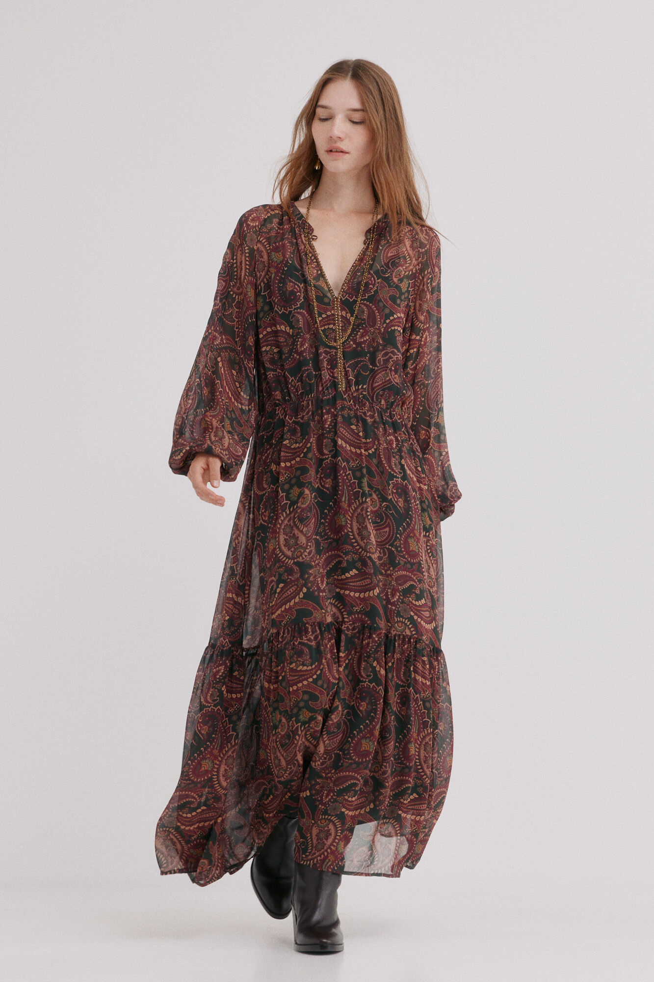 Hoss Intropia Alessandra.Vestido fluido