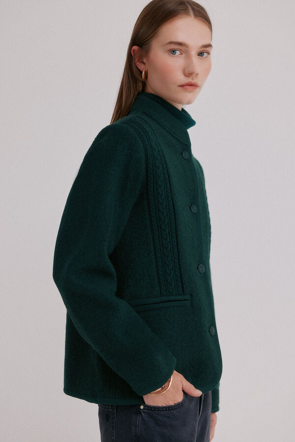 Hoss Intropia Flavia. Casaco austríaca Verde