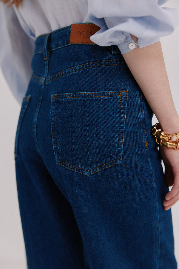 Hoss Intropia Bahiana. Jeans de perna larga Azul