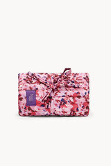 Hoss Intropia Marisa. Printed cotton jewellery pouch Pink