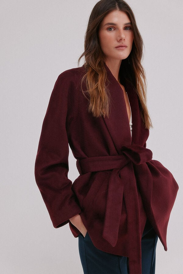 Hoss Intropia Filippa. Casaco com sobretudo Granada