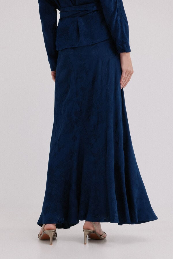 Hoss Intropia Raiven. Saia midi Azul
