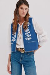 Hoss Intropia Emma. Colete Azul