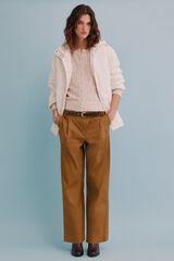 Hoss Intropia Dahlia. Sneaker acolchoada Cinzento