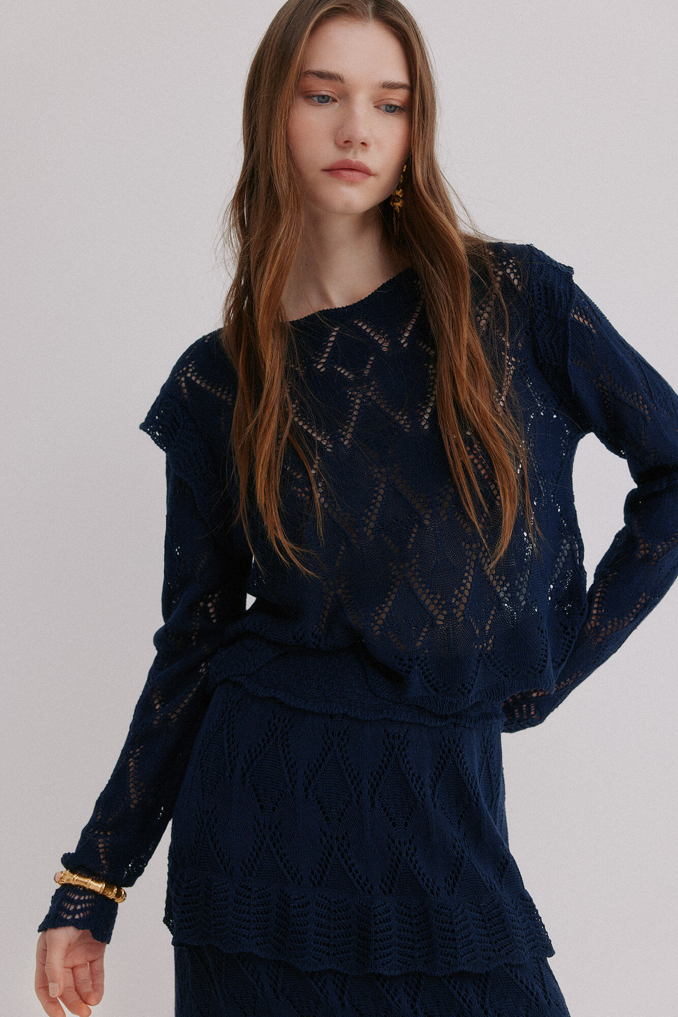 Hoss Intropia Iria. Top calado