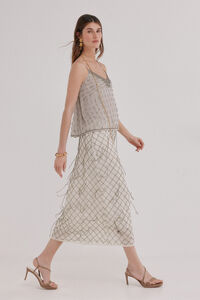 Hoss Intropia Ren&eacute;e. Saia bordada