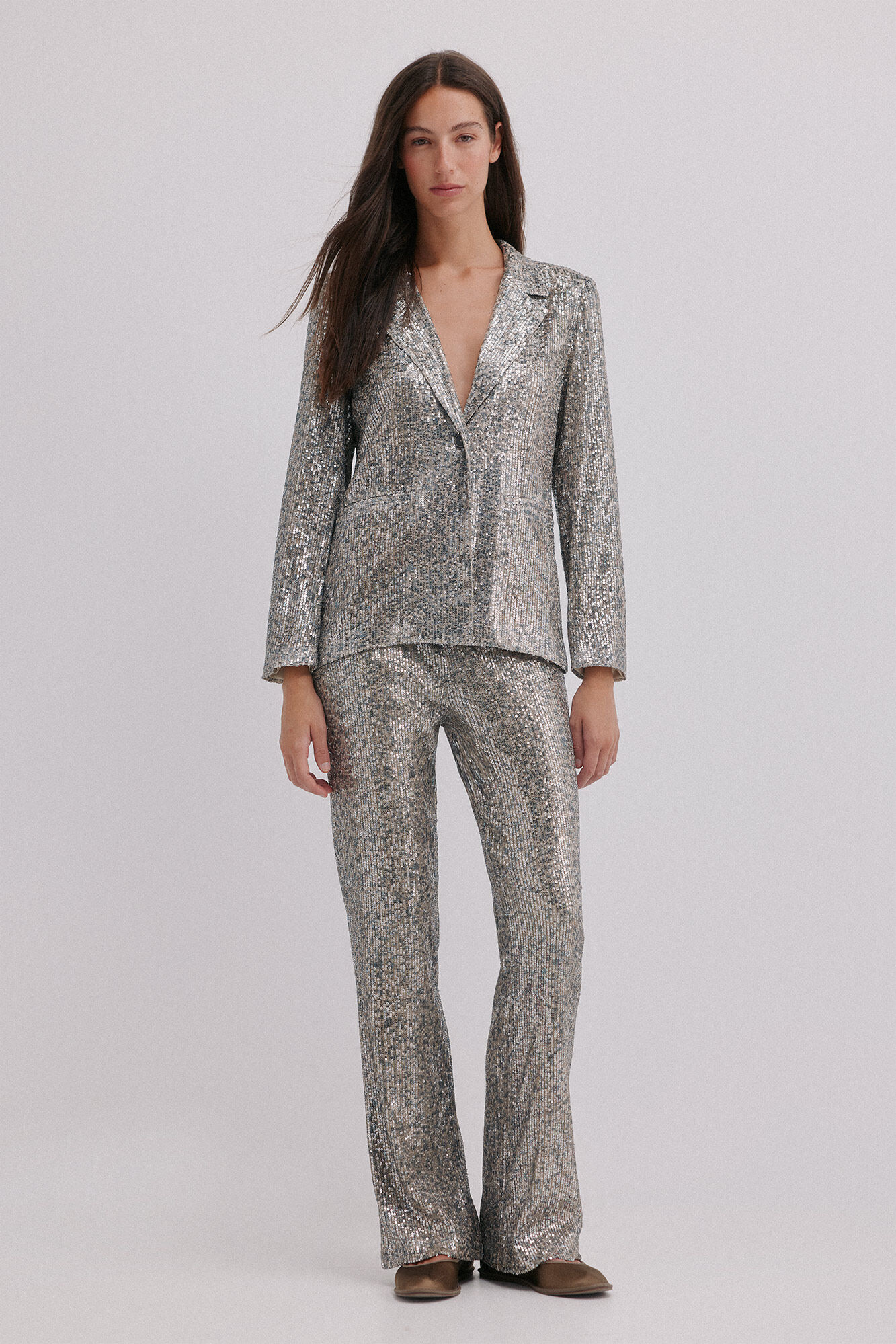 Hoss Intropia Priscilla. Pantalones de lentejuelas