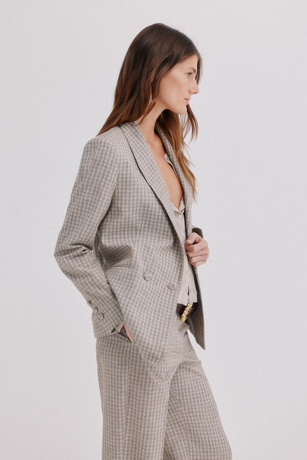 Hoss Intropia Eleanor. Blazer cruzado Ecru